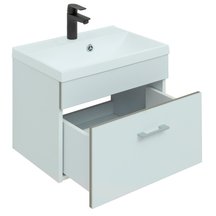 Тумба под раковину Aquanet Верона 50 белый матовый