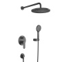 STYLUS-DSET-GM Душевой комплект встраиваемый Исполнение: Оружейная сталь  STYLUS-DSET-GM Душевой комплект встраиваемый Исполнение: Оружейная сталь