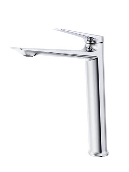 Смеситель для накладной раковины без донного клапана CEZARES LINER-LC-W0