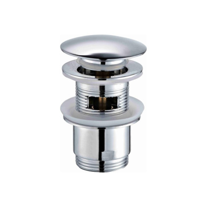 Донный клапан автомат хром ⌀41, Rose,RS01