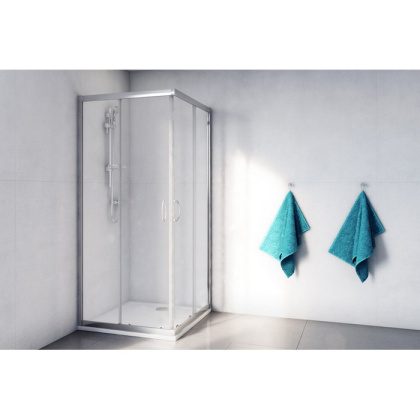 Душевое ограждение EXCELLENT Серия 201 90х90 квадрат (хром) Душевое ограждение EXCELLENT Серия 201 90х90 квадрат (хром)