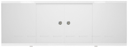 Фронтальная панель для ванны раздвижная Aquanet Kupe 154