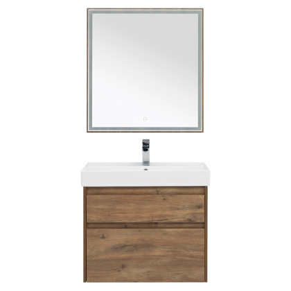 Мебель для ванной Aquanet Nova Lite 75 дуб рустикальный (2 ящика)