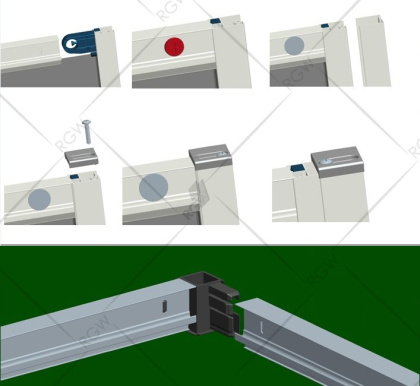 Душевой уголок RGW Classic CL-44 120х90 32094492-11 профиль Хром стекло прозрачное