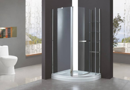 ELENA-W-RH-1-120/90-C-Cr-R Душевой уголок