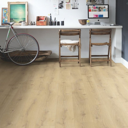 Виниловый ламинат Quick-Step Дуб королевский натуральный BACL40156 (9шт/2,105м2) 1251*187*4,5, м2