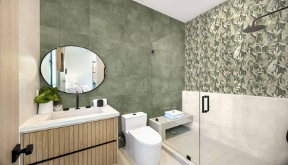 GT245VG Настенная плита DominiСa_GT Зелен. 30x60 тропики_ 1\58,32