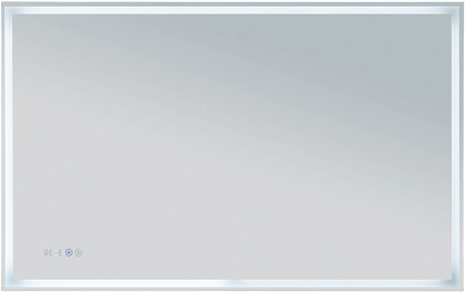Зеркало Aquanet Оптима 120 белый матовый