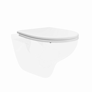 Сидение XPRO.seat.02\WHT Kerama Marazzi Xpro белый Soft Close + Clip up