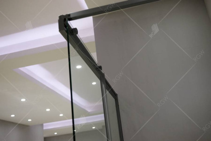 Душевая перегородка RGW Walk In WA-13B 120 34101312-14 профиль Черный стекло прозрачное