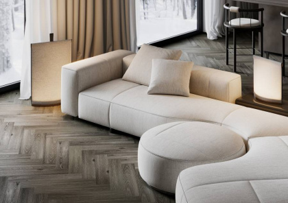 Кварцевый ламинат Fargo 33-379-6 Дуб Рыцарский Замок