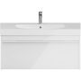Тумба с раковиной Kerama Marazzi Modula 100 см MO.100.1+1\WHT глянцевый белый