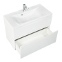 Тумба с раковиной подвесная BelBagno MARINO-H60 100 Bianco Lucido, раковина белая Тумба с раковиной подвесная BelBagno MARINO-H60 100 Bianco Lucido, раковина белая
