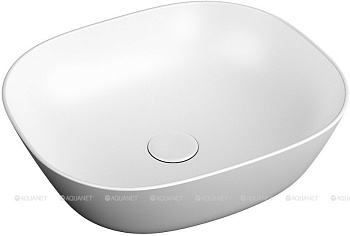 Plural Квадратная раковина-чаша низкая, 45 cm, Матовый Белый Plural Квадратная раковина-чаша низкая, 45 cm, Матовый Белый