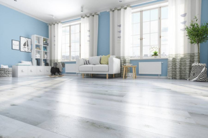 Кварцевый ламинат Fargo Comfort XXL Дуб Снежный, DL1601