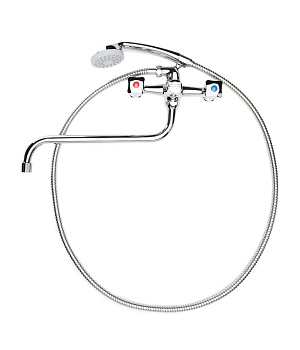 Смеситель для ванны/душа Agger Retro-S A1822200 с душевым набором