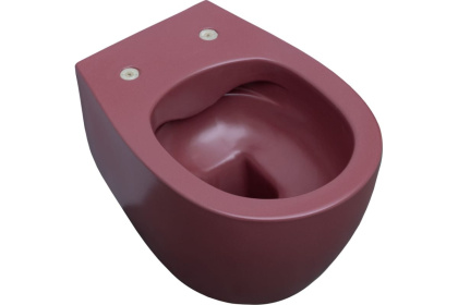 Чаша подвесного унитаза Allen Brau Fantasy 4.11004.BD бордо Чаша подвесного унитаза Allen Brau Fantasy 4.11004.BD бордо