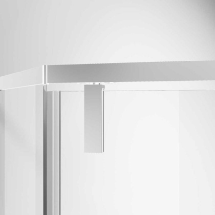 Душевой уголок Slim-N VSP-4SN900CL, 900*900, хром, стекло прозрачное