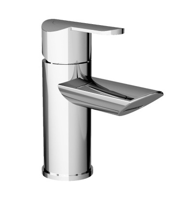 GARDA-BSM1-01-Cr Смеситель на биде однорыч c донным клапаном, исполнение хром, ручки хромированные