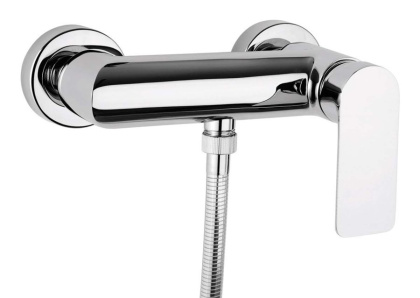 TIRRENO-DM-01 Смеситель для душа однорычажный, исполнение хром, ручки хромированные