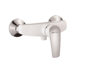 Смеситель для ванны латунь, белый S5016F