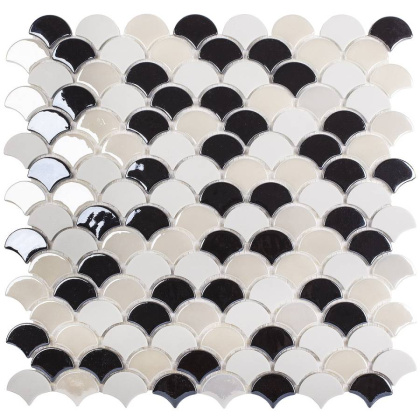 Стеклянная мозаика, BLACK MIX, Soul