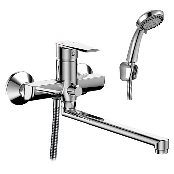 Смеситель Rossinka RS28-33 для ванны универсальный