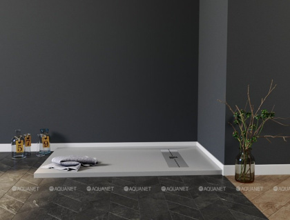 Душевой поддон Aquanet Delight 120х90 серый