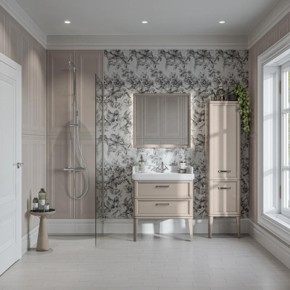 Бордюр LSA011R Монфорте бежевый структура обрезной 3.4*40*9 (уп\22шт) , шт