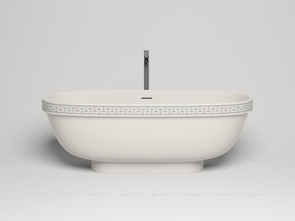 Ванна из искусственного камня Salini S-Stone GRECA MEANDER,103021M Ванна из искусственного камня Salini S-Stone GRECA MEANDER,103021M