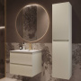 База под раковину Welle 600 подвесная, 2 выкатных ящика soft-close, M.Beige