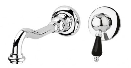 DIAMOND-BLS1-02-Sw Встраиваемый однорычажный смеситель для раковины, бронза, ручки Swarovski DIAMOND-BLS1-02-Sw Встраиваемый однорычажный смеситель для раковины, бронза, ручки Swarovski