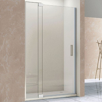 Душевая дверь Extra VDP-1E9010CL, 900/1000, хром, стекло прозрачное