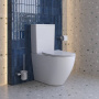 Унитаз-компакт безободковый с сиденьем и смывом TORNADO BelBagno SFERA-TOR