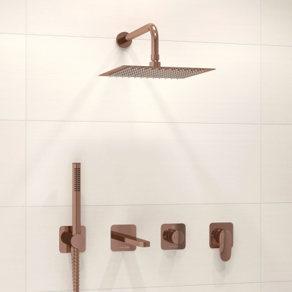 A7751.288.289.338.329.290.292.291 Встраиваемый комплект для ванны с верхней душевой насадкой, лейкой