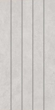 Декор чипсет Догана серый светлый матовый обрезной 40x80x1