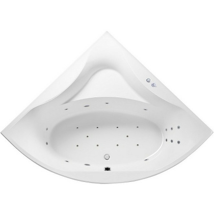 Ванна EXCELLENT Glamour 150x150 "ULTRA" (хром)