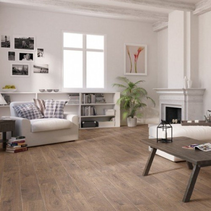 Ламинат Quick-step Rustic RIC1429 Дуб белый коричневый (8мм/32кл/1,777м2) 1200*123,4, м2