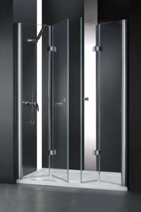 ELENA-W-BS-22-160-P-Cr Душевая дверь Условные размеры, мм:1600x1950 Габариты с диапазоном регулировок, мм:(1522-1562)х1950 