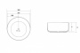 Раковина накладная ABBER Bequem AC2108MB черная матовая Раковина накладная ABBER Bequem AC2108MB черная матовая