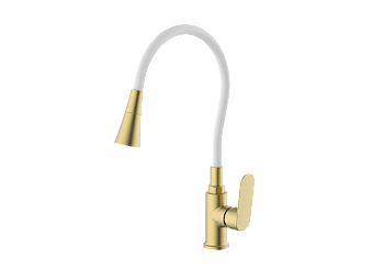 Смеситель Splenka для кухни с гибким изливом S41.43.03