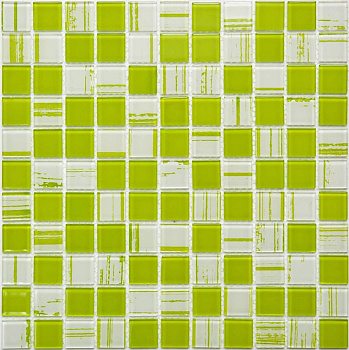 Мозаика S-463 стекло (25*25*4) 300*300 