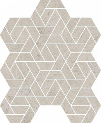 Мозаика 620110000155 Metropolis Айкон Абсолют Сильвер (34,7см*28,6см*9мм) (6шт/0,462м2) матовый, шт