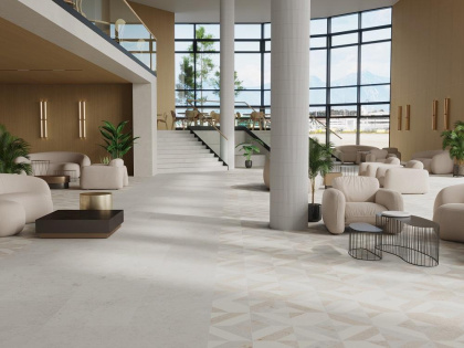 Керамогранит DD600020R Про Стоун светлый бежевый (60см*60см*9мм) (5шт/1,8м2) обрезной, м2