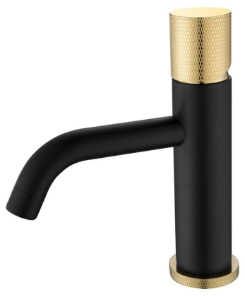 Смеситель STICK для умыв. низ. BLACK TOUCH GOLD_Комплект Смеситель STICK для умыв. низ. BLACK TOUCH GOLD_Комплект