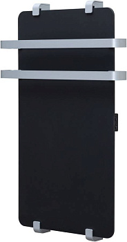 Полотенцесушитель электрический Allen Brau Infinity 80x44 с рейлингом 2.0 и креплением, серебро браш Полотенцесушитель электрический Allen Brau Infinity 80x44 с рейлингом 2.0 и креплением, серебро браш