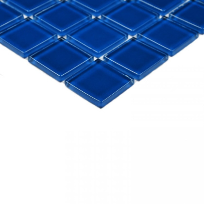 Мозаика стеклянная Deep blu (чип 4*25*25) 300*300(22шт-1.98м2), м2