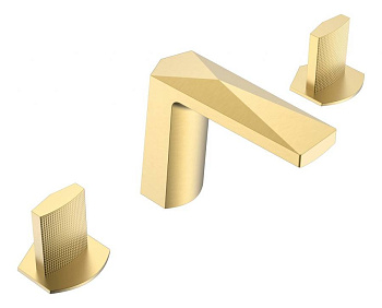 Смеситель врезной на 3отв. VENTURO золото, ручка TOUCH Смеситель врезной на 3отв. VENTURO золото, ручка TOUCH