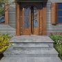 Ступень угловая CARTABON STONE GRIS 33х33х4