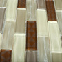 Стеклянная мозаика Bonaparte Optima Brown 30х30 см